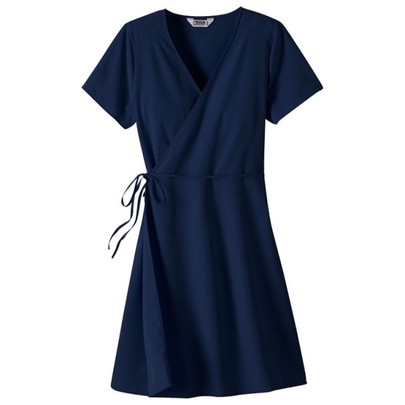Mountain Khakis Women's Mountain Rose Wrap Dress - Twilight - Picture 2 of 4